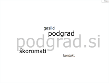 Tablet Screenshot of podgrad.si